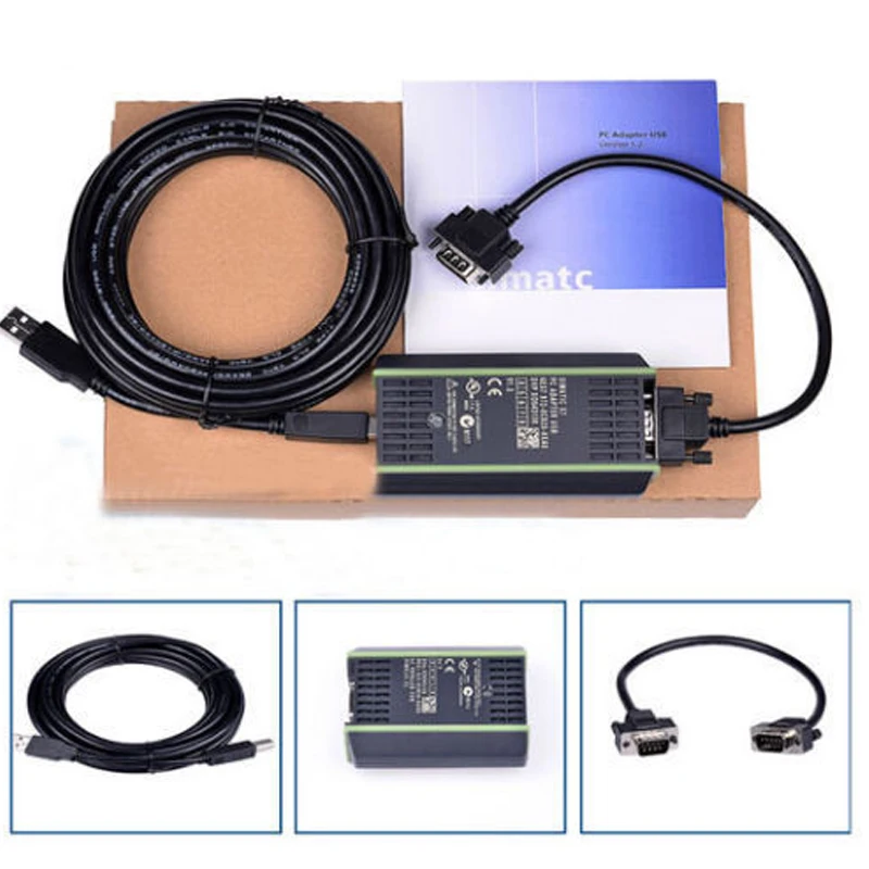 Высококачественный Новый ПЛК кабель для Siemens S7 200/300/400 6ES7 972-0CB20-0XA0 USB-MPI + PC USB-PPI |