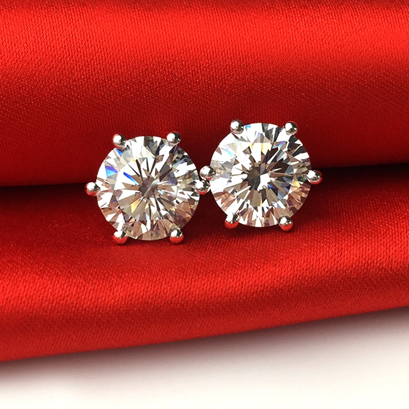 Классические ювелирные изделия из стерлингового серебра 925 пробы серьги