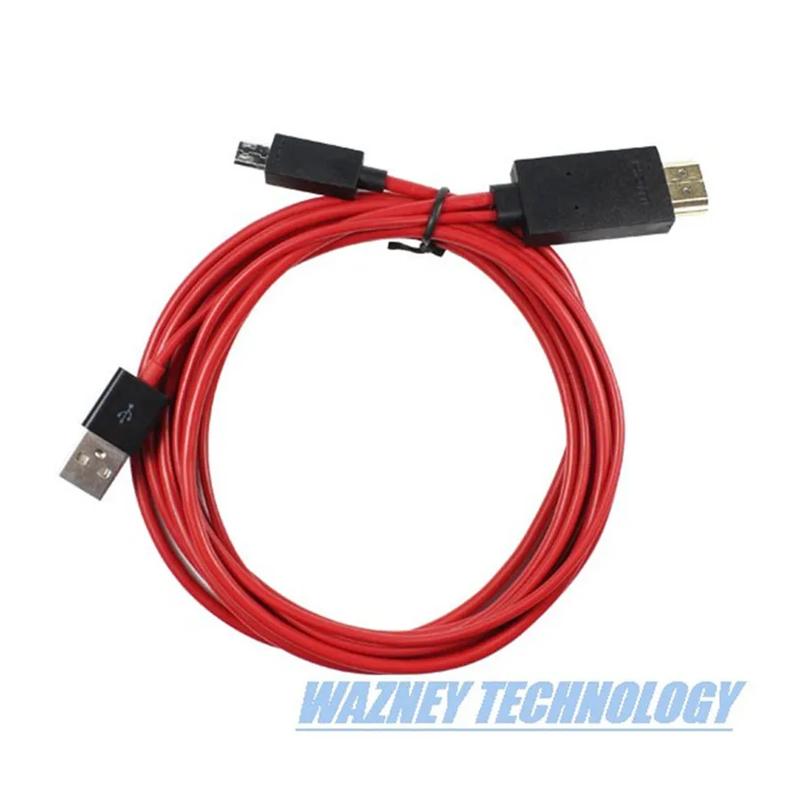 50 шт. 5PIN 11PIN 11 pin Micro USB к HDMI кабелю HDTV HD TV адаптер для Samsung Galaxy S5 S3 S4 /note 4 2 3|mhl to hdmi cable|mhl