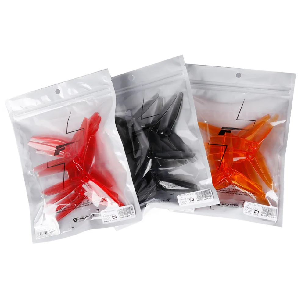 16 шт./8 пар T motor Tmotor T5150 5150 5 1 дюйма 3 Лопасти/tri blade Violent Propeller для FPV Racing Drone