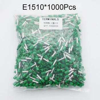 E4009 100pcsTube изоляционные клеммы 4mm2 кабель провода разъем изолированный изоляции обжимной разъем терминала