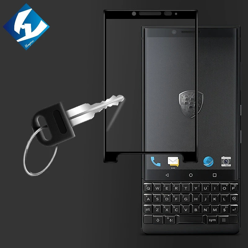 3D Curved For BlackBerry KEY2 Full coverage 9H Screen Protector Tempered glass Film Protective Keyone key one 1 2 free gift | Мобильные