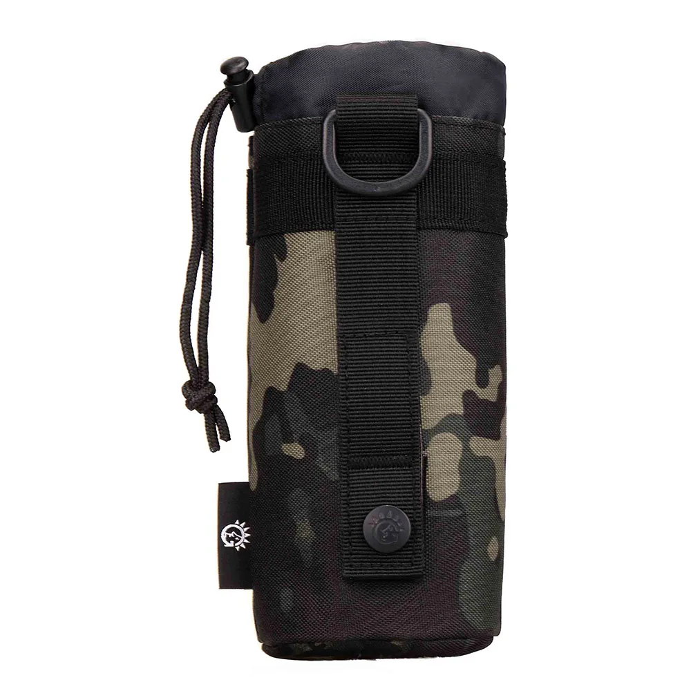 MCBK Протектор Плюс Тактический Molle аксессуары чайник мешок бутылка для воды Открытый Отдых Путешествия Охота прочный шнурок сумка для воды - Цвет: MCBK