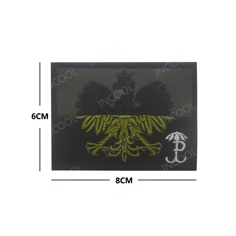 Вышитая нашивка с флагом Польши польский Орл спецназ армии военные нашивки ИК