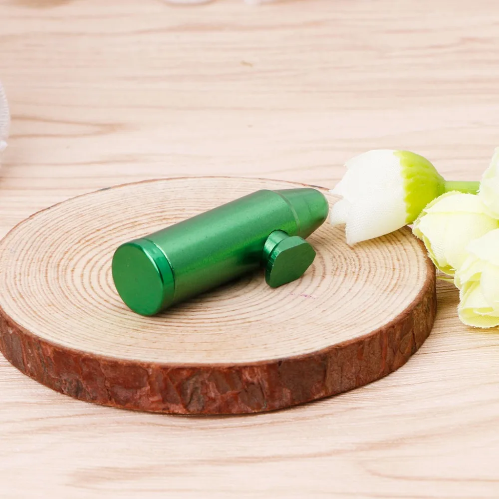 ZRLOWR 1 шт. металлическая алюминиевая трубка Snorter snuffer Snuff Snorter порошок пуля диспенсер коробки
