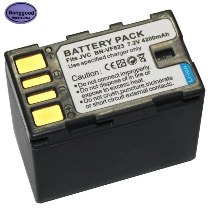 7 2 V 4200 мА/ч BN VF823 VF823U Камера Батарея пакет для JVC VF815 VF808 GR D771 GZ HD7 MG575 MG555 D750