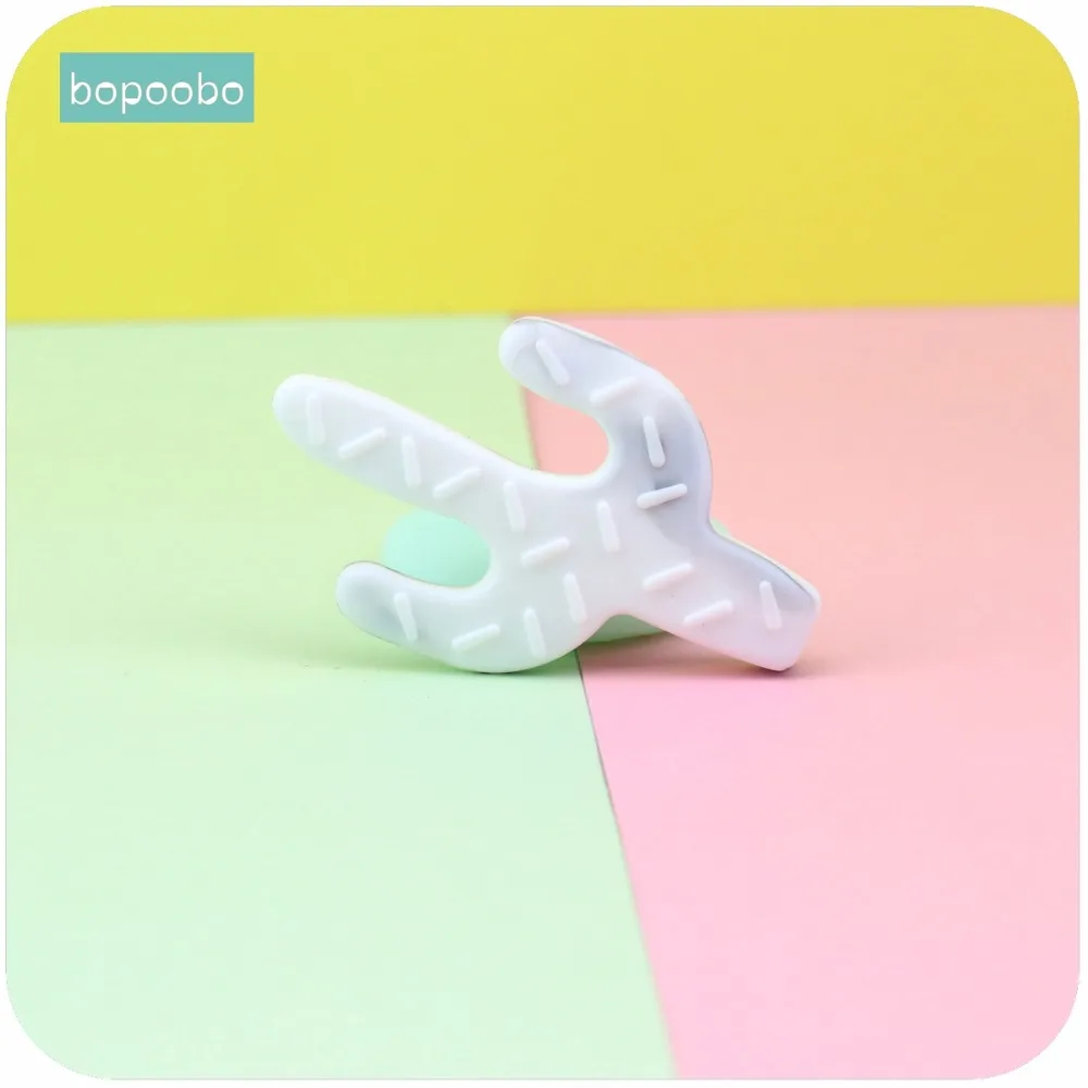 Bopoobo Детские аксессуары DIY силиконовые кактус пищевого качества материалы Уход