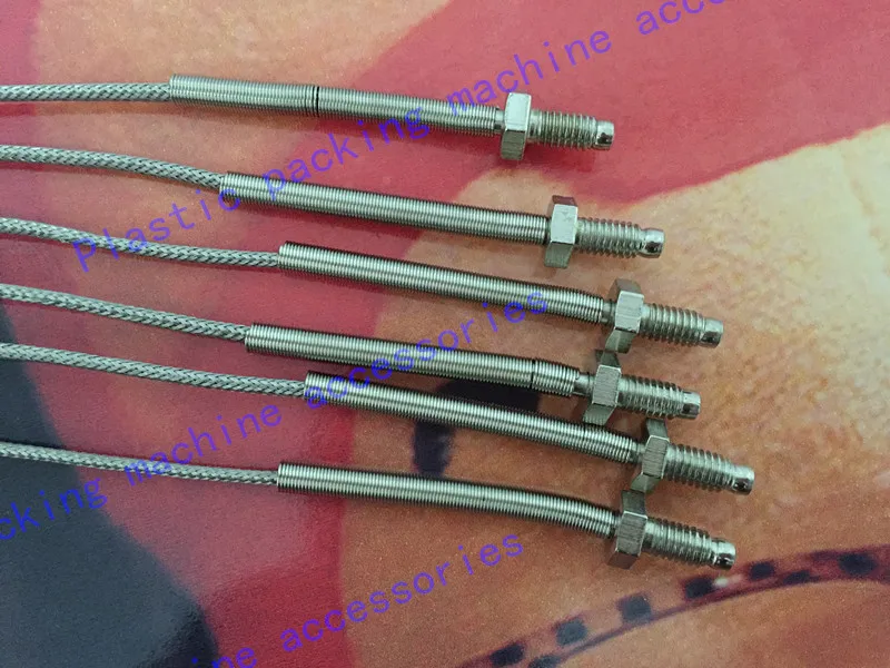 Термопара M6 * 60 см Тип E опционально винтовая термопара/электрическая ровная