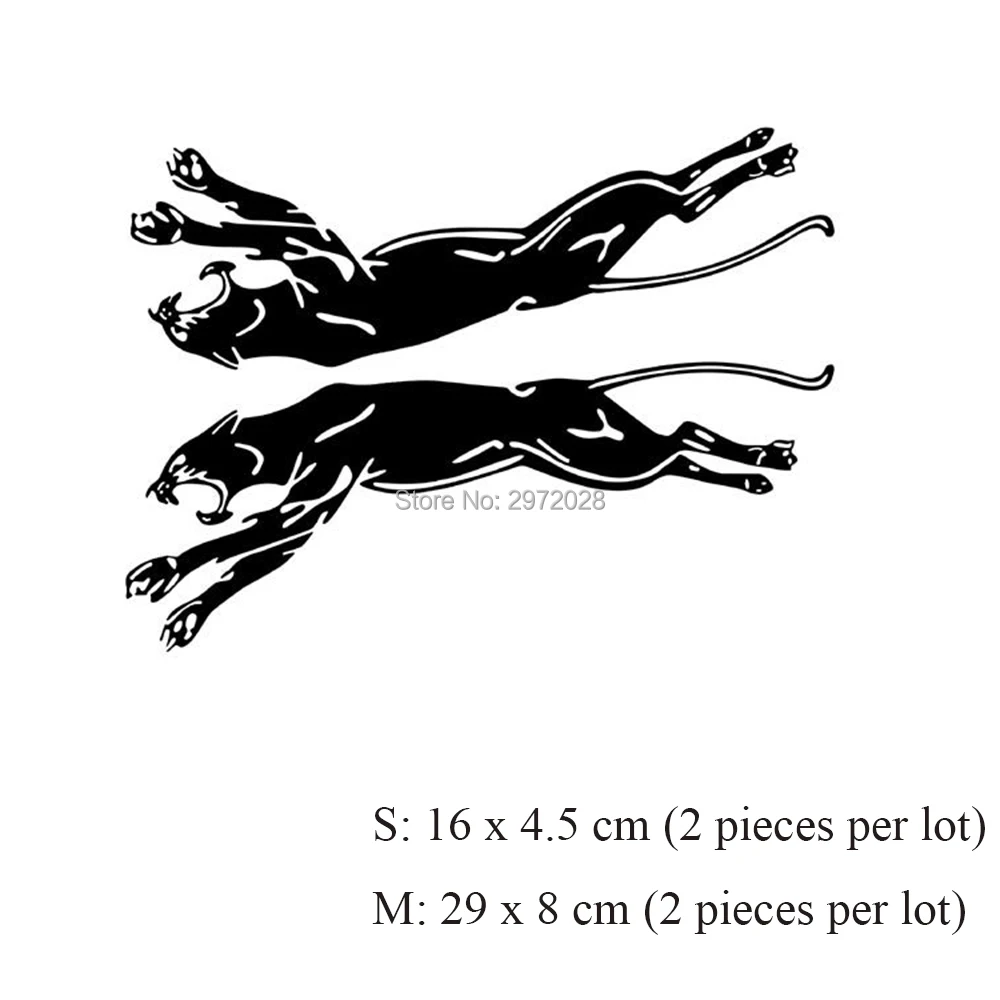 2 х Новый мультфильм отражающий автомобиль стиль с леопардовым принтом смешной