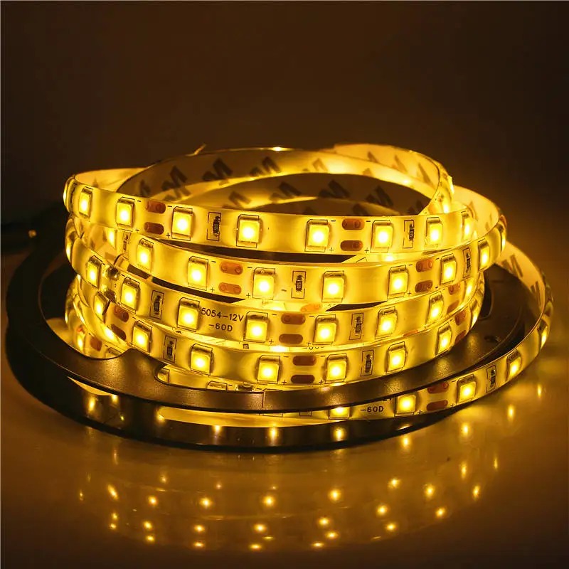 Светодиодная лента SMD 5054 12 В 5 м 300 светодиодов 600 холодный белый/теплый белый цвет