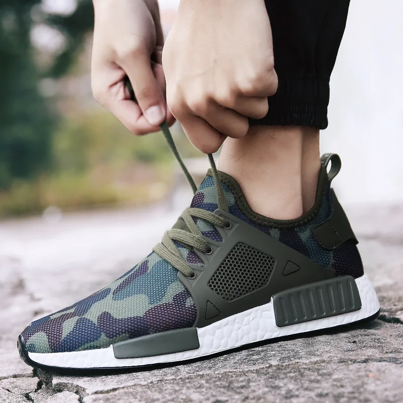 ZYYZYM мужские кроссовки камуфляжные новые кроссовки Zapatillas Deportivas Hombre дышащая мужская повседневная обувь размера плюс 39-48