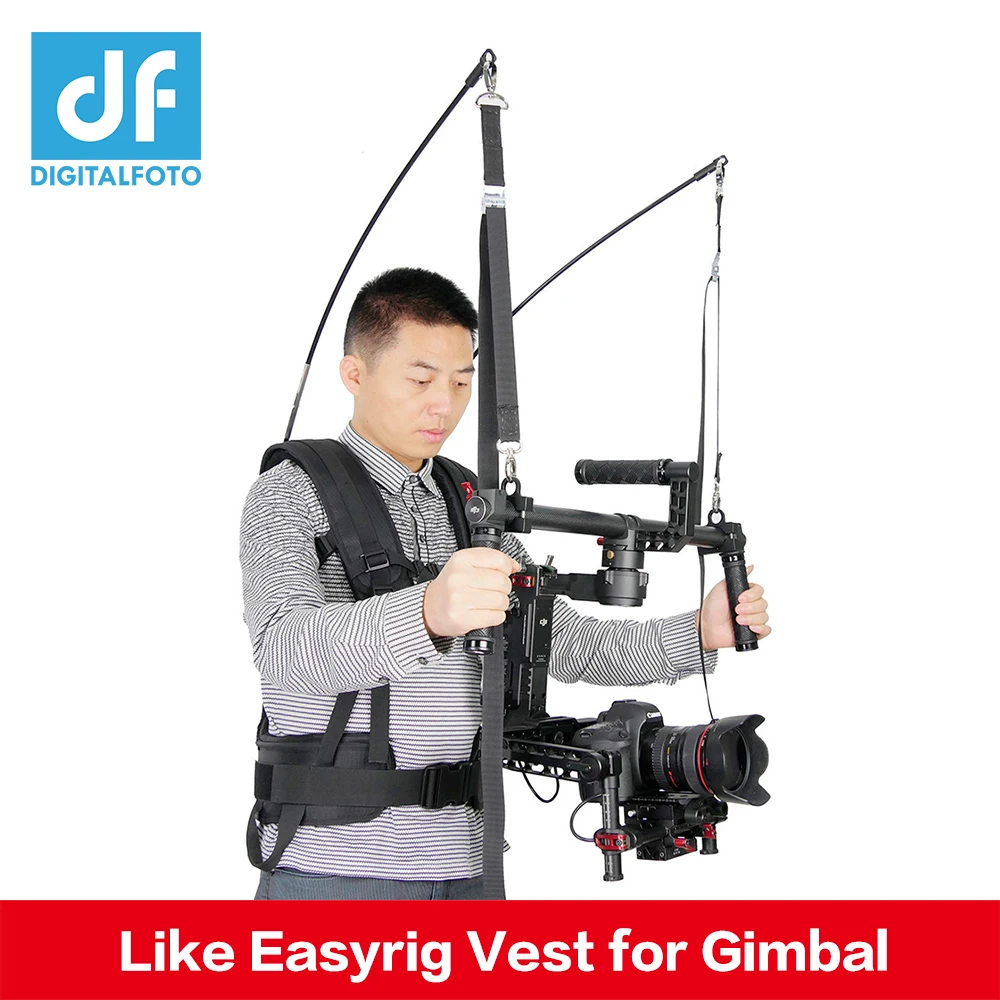 Как EASYRIG V9 видео пленка Serene поддержка жилет для DSLR DJI Ronin S/M Zhiyun Crane 2/3 MOZA Air 2 FEIYU AK2000