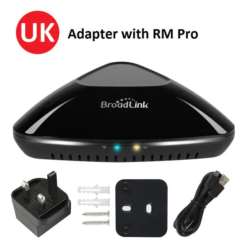 Broadlink RM Pro+ WiFi+ IR+ RF 315/433 МГц пульт дистанционного управления для Alexa Google Home IFTTT AU US UK EU Smart Home приложение управления