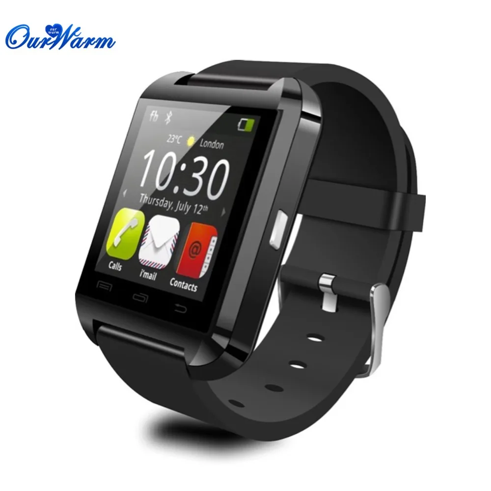 U8 Smartwatch Смартфон Интеллектуальных смарт часы Bluetooth альтиметр барометр Наручные