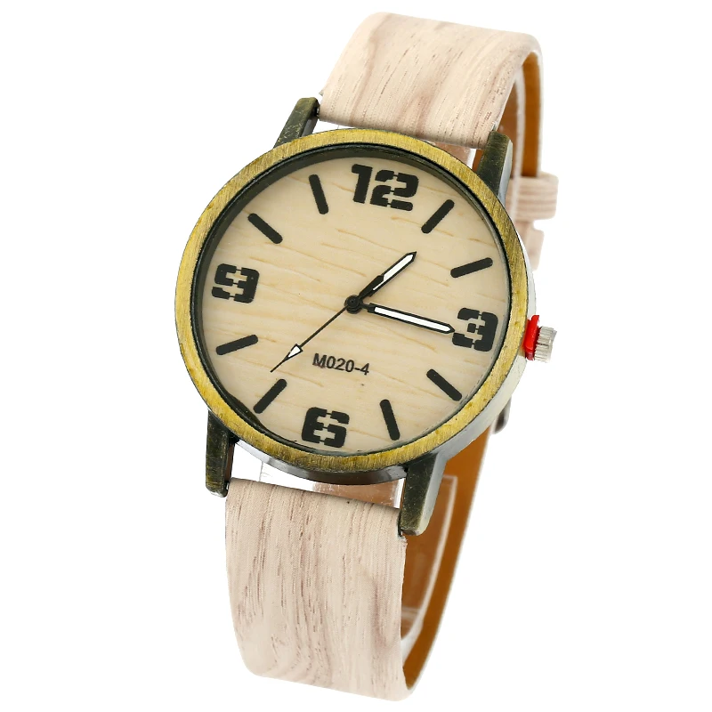 Женские наручные часы Gnova минималистичные кварцевые из искусственной кожи с