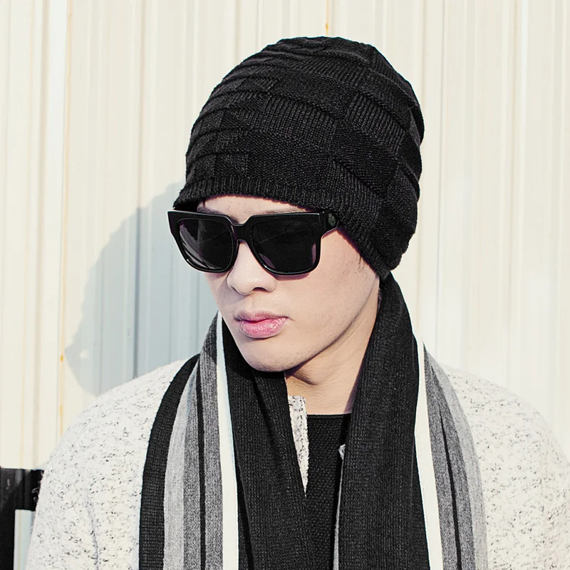 Шляпа человек мужчины ГОРНЫЕ ЛЫЖИ CAP HAT шерсть вязаная шапка пункт прилив зима