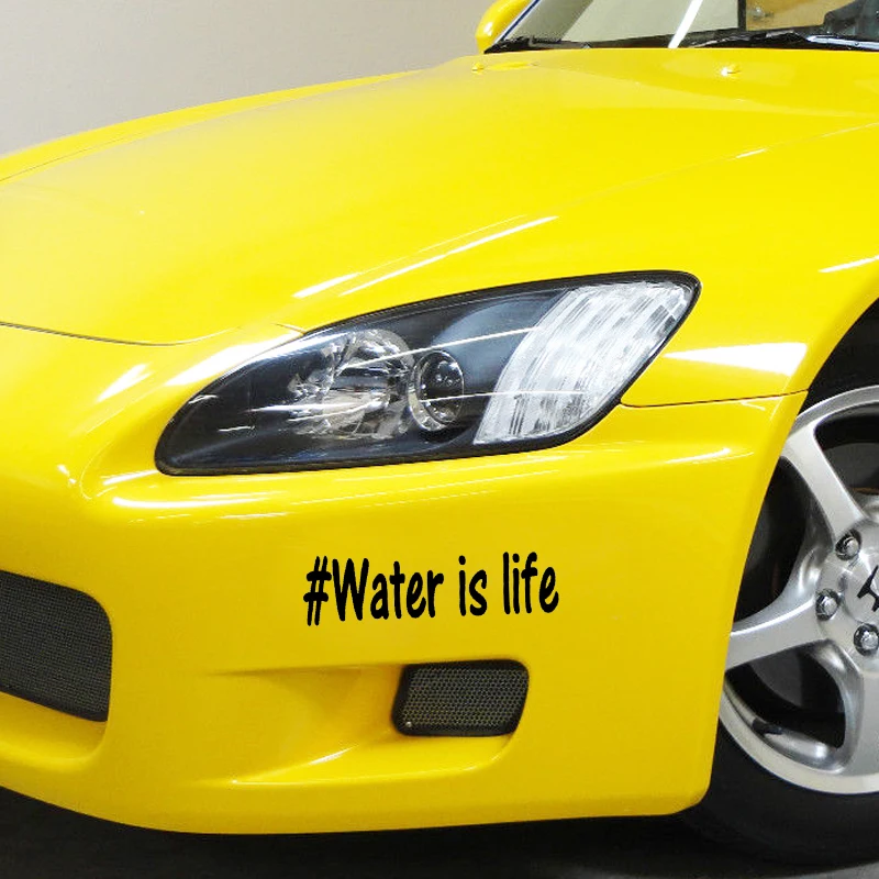 QYPF 15 7 см * 4 3 # виниловая мотоциклетная наклейка Water Is Life для автомобиля Стайлинг