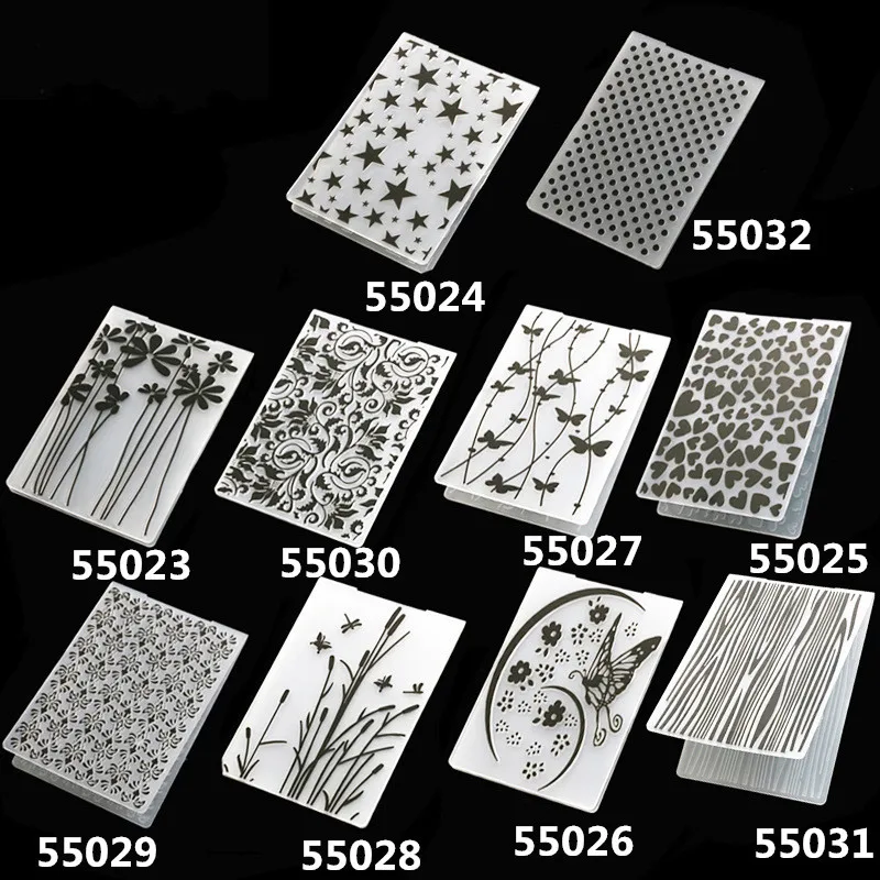 Новое поступление пластиковая папка с тиснением для скрапбукинга фотоальбом