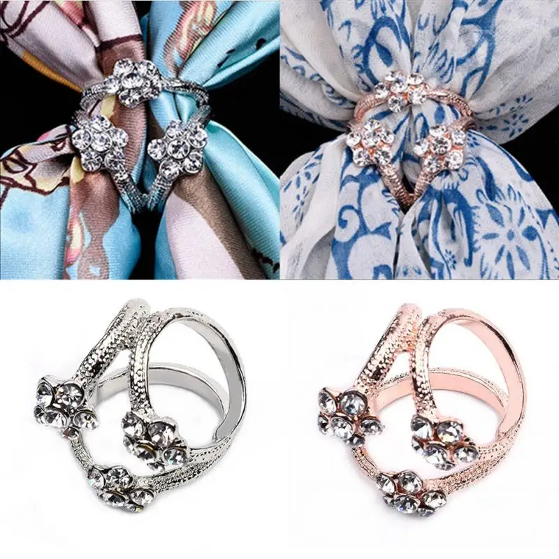 Новая конструкция модная Пряжка для шарфа аксессуары простая брошка три