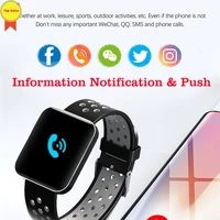 new big touch screen smart watch heart rate bp monitor sports wristwatch men women smart bracelet for android huawei xiaomi ios