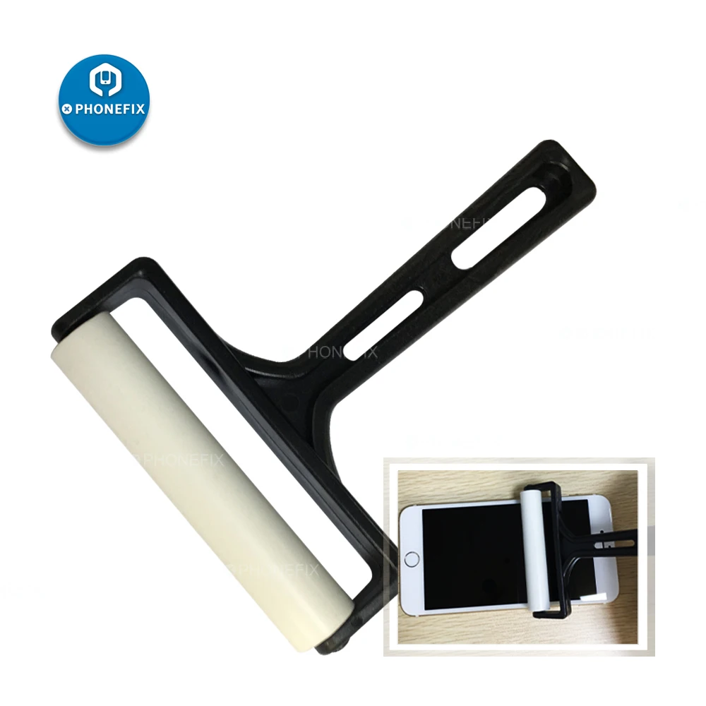 

8cm Width Silicone Roller LCD Screen Film Polarizing Tools for Mobile Phone Tablet Clean Tools Screen Repair Kit