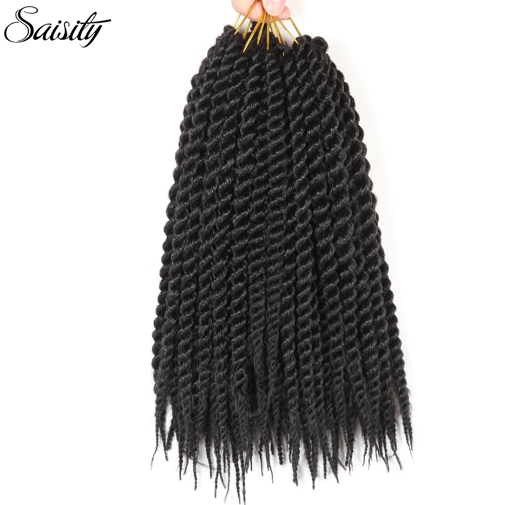 Saisity Havana mambo twist crochet braids hair extension synthetic braiding thick Senegalese |