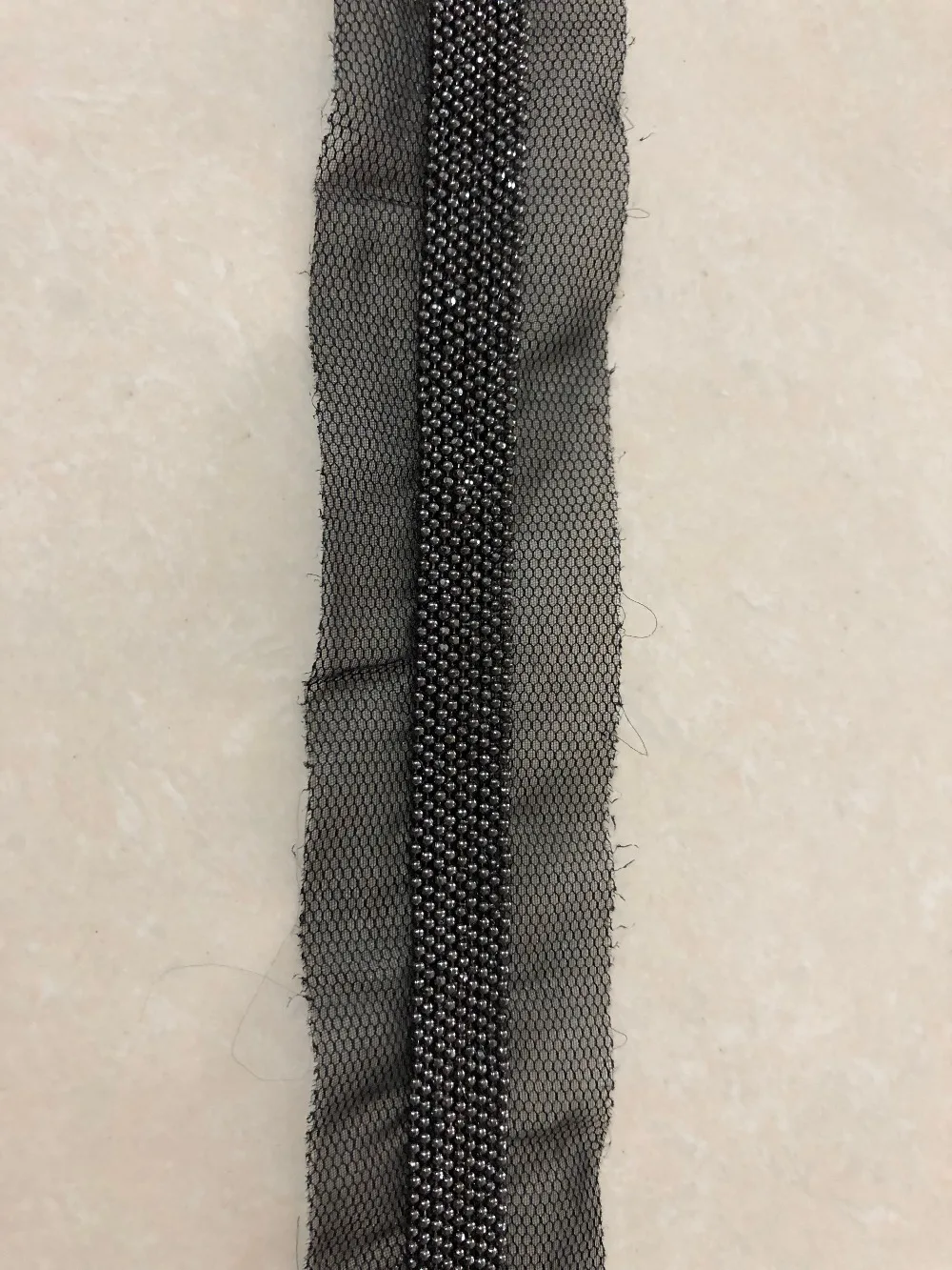 2 ярда цепочка из бисера отделка бахромой кружевной ленточный воротник