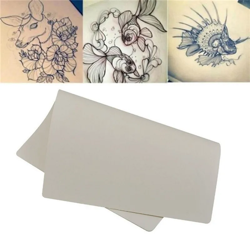 5 шт. пустая татуировка для тренировки кожи с двойными бортами бровей Набор тату