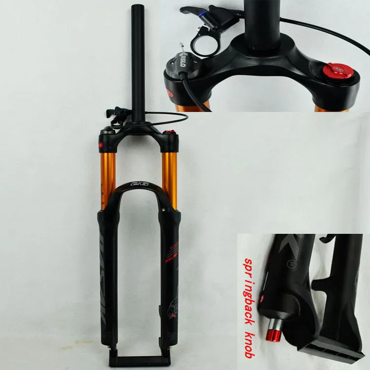 26RL matte spring Велосипедная воздушная вилка 26 27,5 29 ER MTB, подвесная вилка для горного велосипеда, амортизация воздуха, амортизирующая линия, блокировка для более чем SR SUNTOUR EPIXON - Цвет: 26RL matte spring