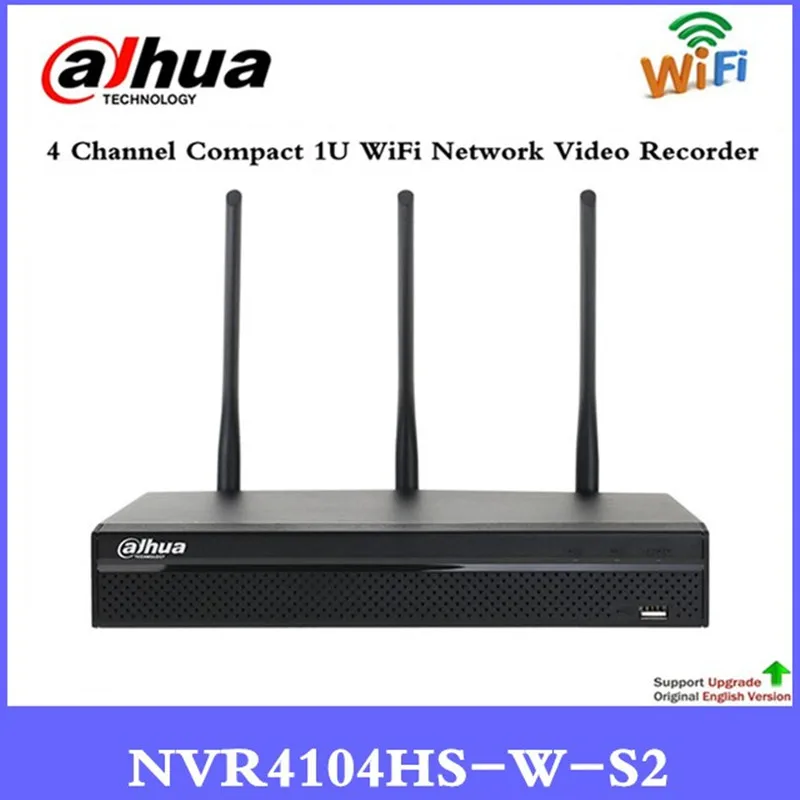 DH DHI NVR4104HS W S2 Беспроводной NVR рекордер wifi для безопасности IP Камера WI FI CCTV Системы 2
