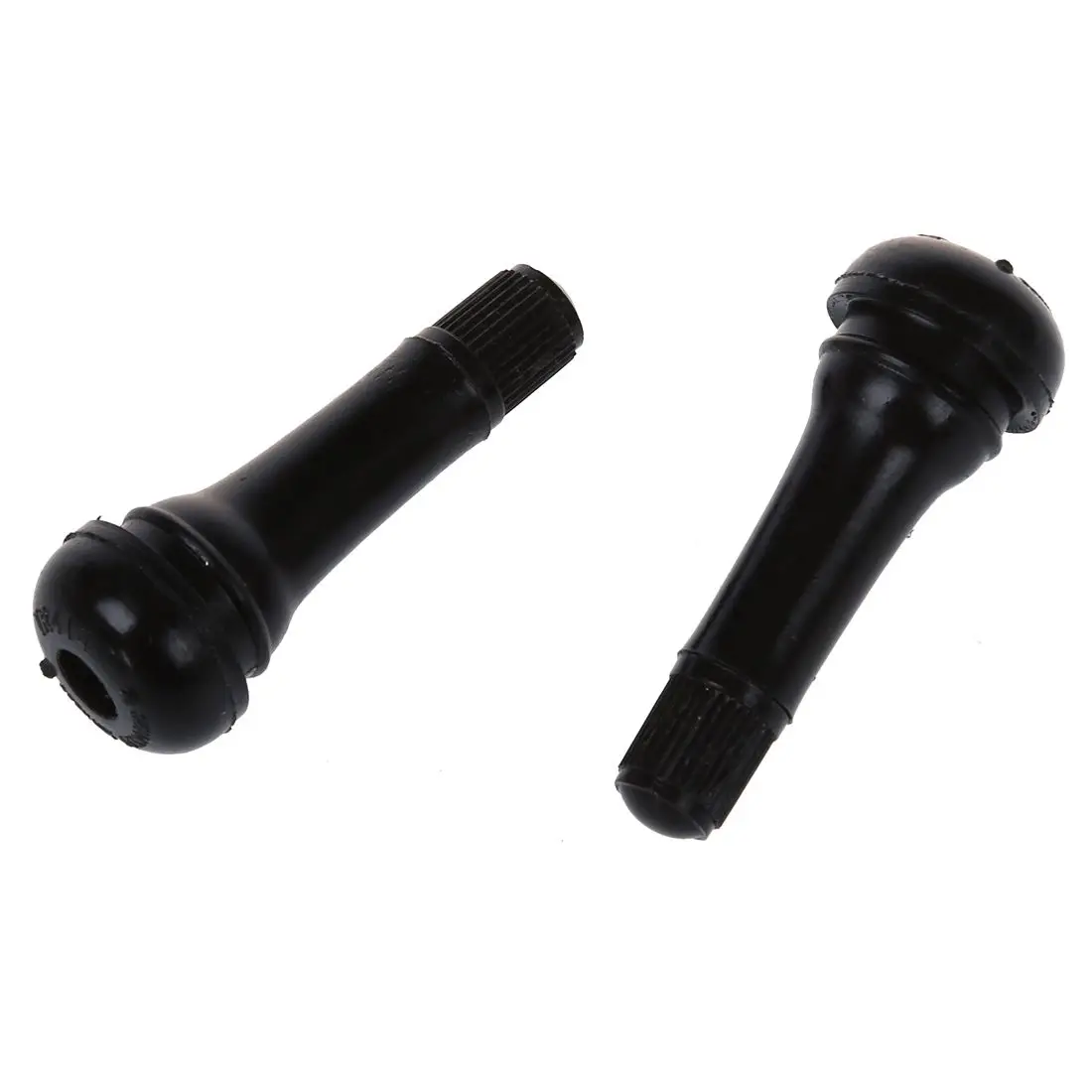 Новый автомобиль черный Пластик Кепки резиновых шин стержня клапана набор 10