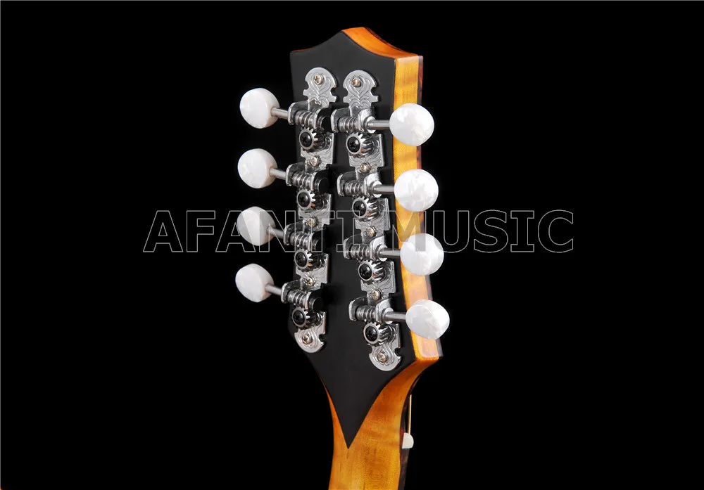 Afanti елового Топ Акустическая гитара/твердая задняя Дека из огненного клена по
