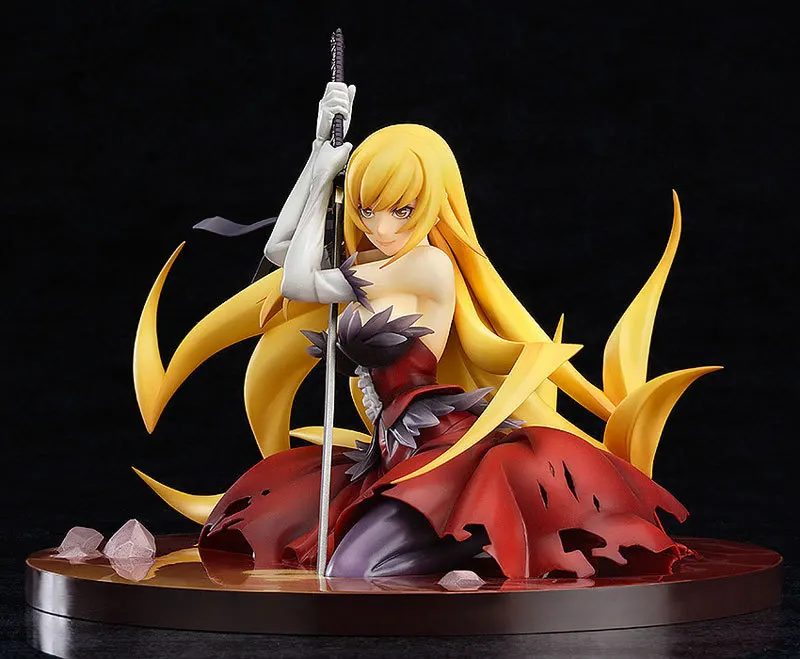 Фигурки героев Monogatari Nisemonogatari Oshino Shinobu из ПВХ коллекционные фигурки игрушки для