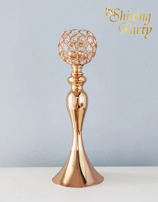 39 см (15 дюймов) Высокий Свадебный центральный элемент подсвечник дорожный