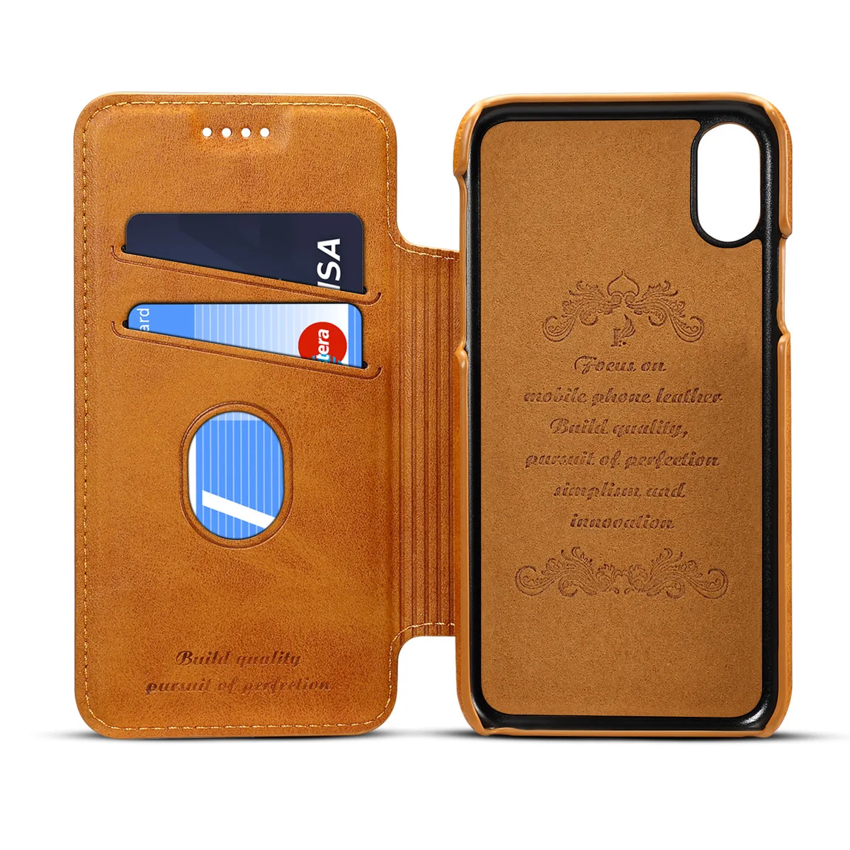 Handmade Vintage Wallet Flip PU Leather Cover Cases Coque For Iphone X 8 8Plus 7 7Plus 6 6s 6Plus Phone Bag With Stand Card Solt | Мобильные
