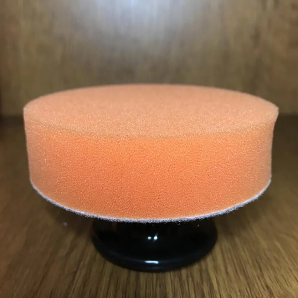 6 шт. губка для полировки воска Практичная ручка дизайн профессиональный