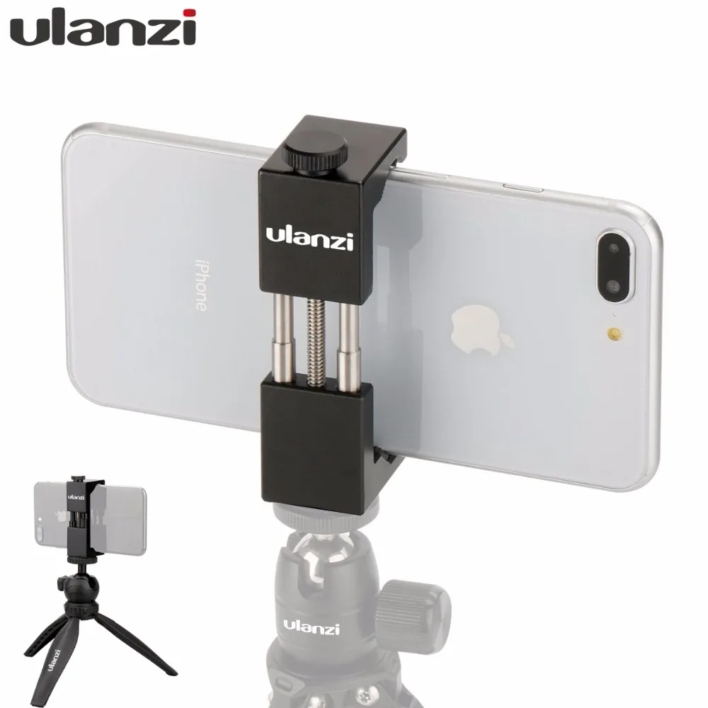 Металлический штатив для смартфона Ulanzi держатель iPhone Samsumg стандартная головка