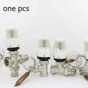 Термостатический клапан радиатора управления для системы подогрева пола M30 * 1,5 пульт дистанционного управления латунный клапан Angel клапан прямой клапан