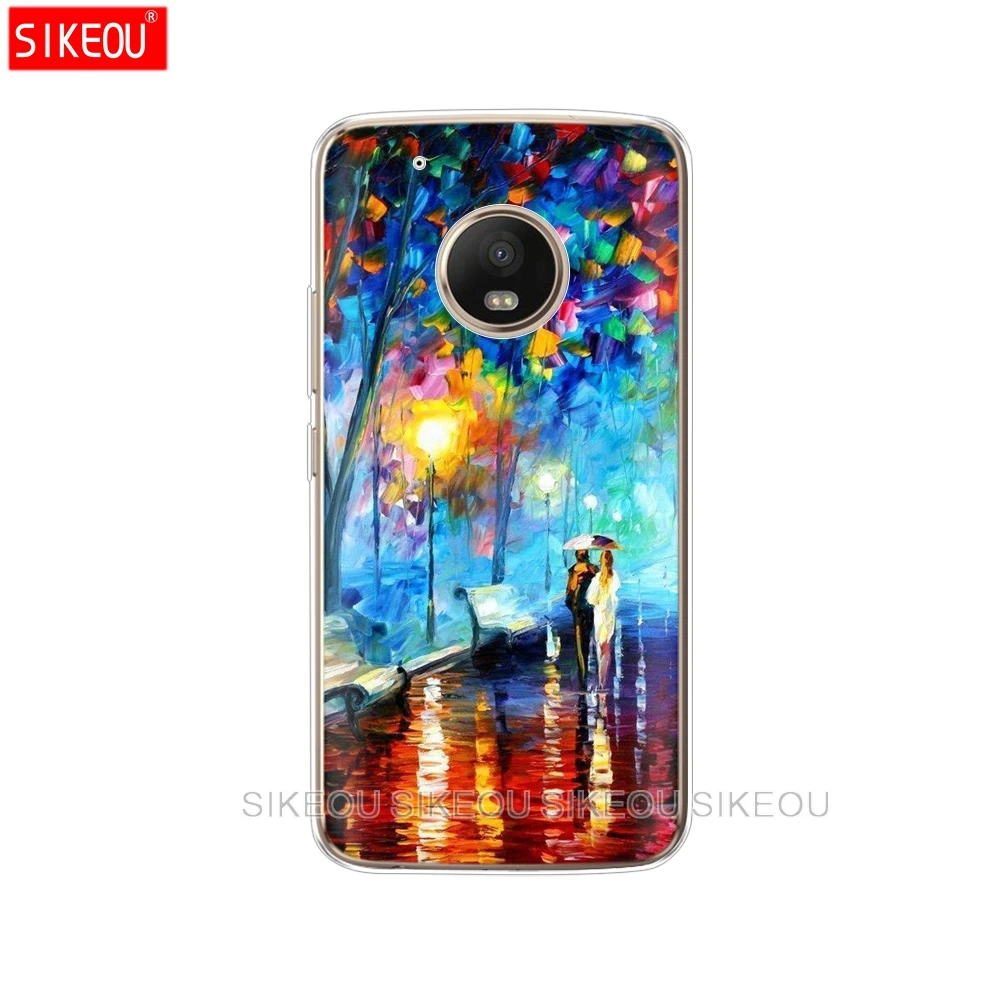 Силиконовый чехол для телефона Motorola Moto G6 G5 G5S Z2 Z3 PLAY PLUS X4 E4 E5 C Renaissance Van Gogh картина