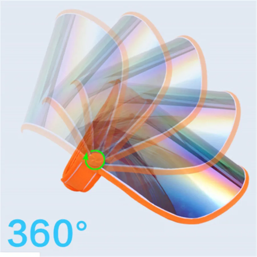 Солнцезащитный козырек унисекс для женщин и мужчин Повседневная Прозрачная