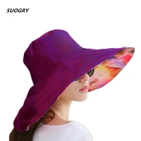 2018 summer large brim beach sun hats for women uv protection sun caps with big head foldable style fashion ladys hat