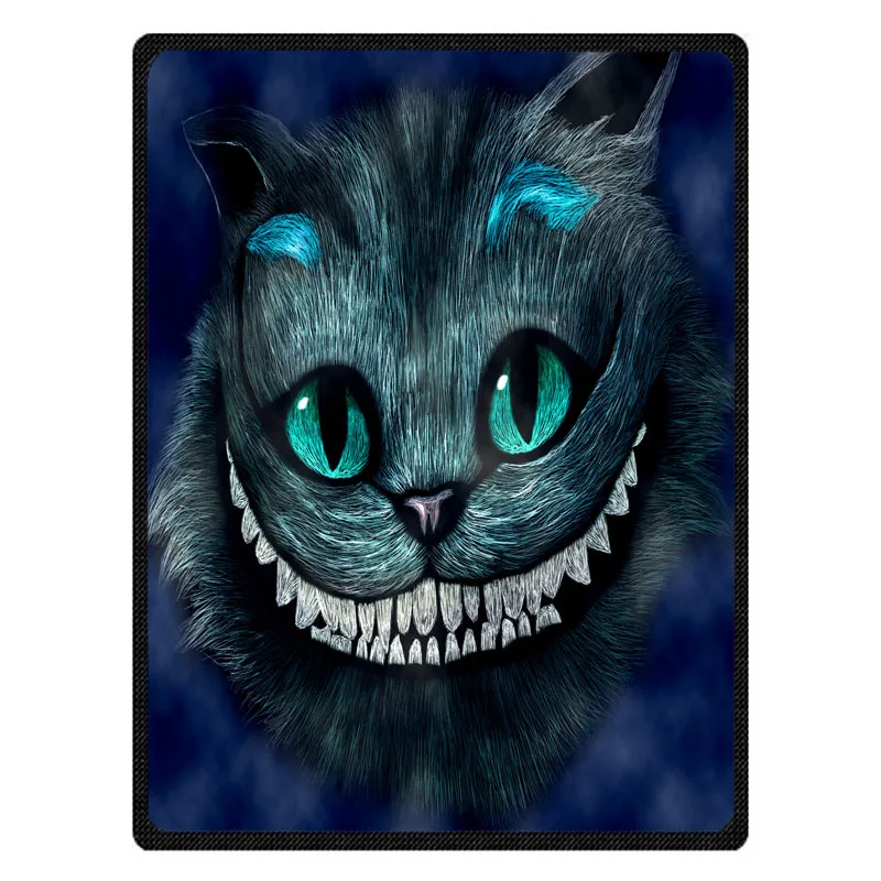 Фланелевое Одеяло Алиса в стране чудес на заказ теплое зимнее мягкое покрывало