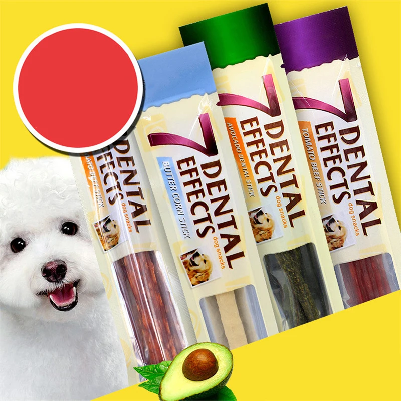 1 шт. 15 г жевательные корм для собак кормушки свежей говядины материал закуски