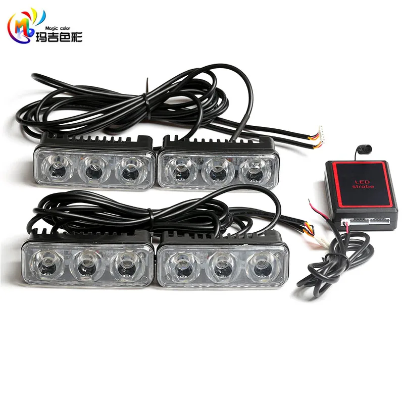 Волшебная ColorM в виде бабочек новинка 12 светодиодный супер яркий автомобиль