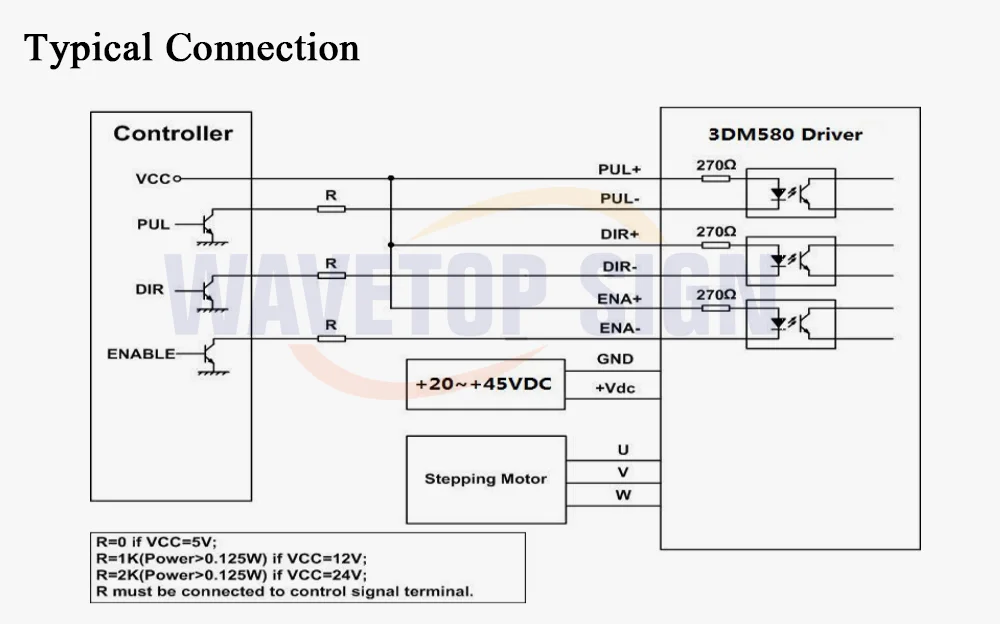 Leadshine 3 фазы шагового драйвер 3DM580 1 шт.+ Leadshine 3 фазы шагового двигателя 573S15-L 1 шт