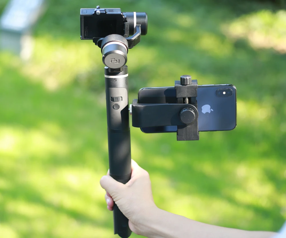 FeiyuTech G6 Gimbal Ручной Стабилизатор Feiyu для экшн-камеры Wifi синий для камеры Gopro Hero 7 6 5 RX0 DJI OSMO Action