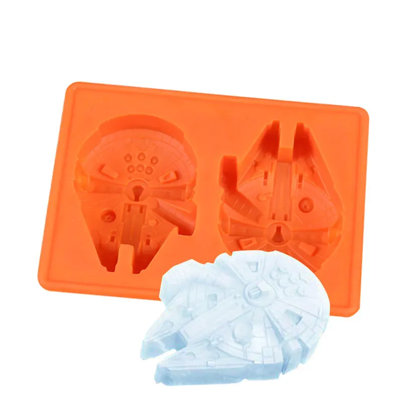 Звездные войны Сокол Тысячелетия корабль кубики льда Mold Maker Бар партия силикона