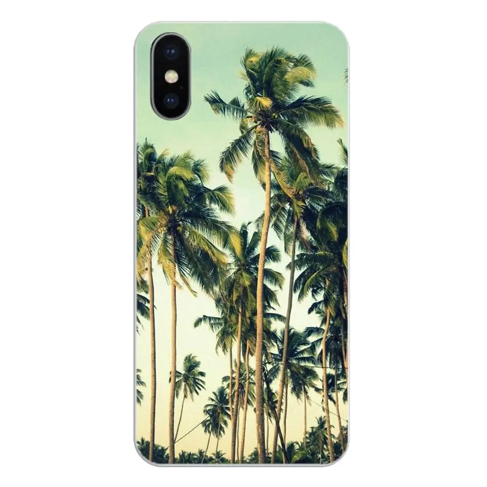 Тропический пляж Пальмовые Листья деревья стенд искусство для Samsung Galaxy Note 8 9 S9 S10 A8