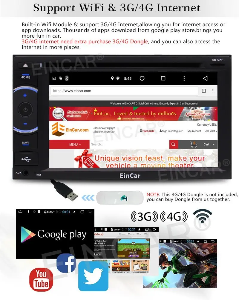 6 2 ''Octa Android 5 1 Автомобильная dvd-навигационная система плеер автомобиля Стерео