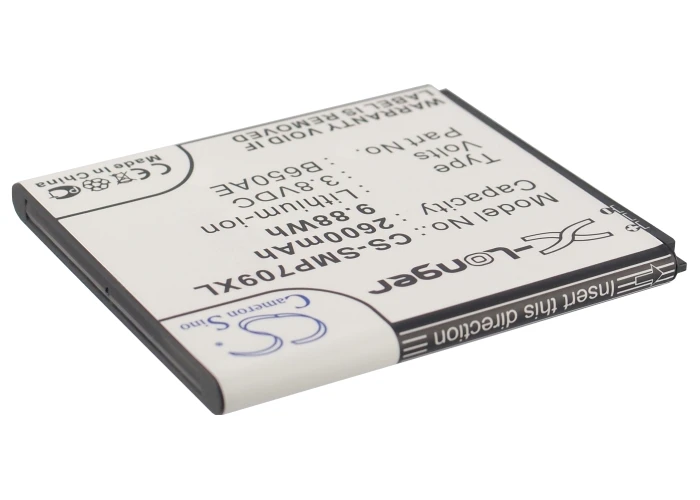 Cameron Sino 2600 мАч аккумулятор B650AC B650AE для Samsung GT G3858 I9150 I9152 i9152P i9158 Z9000 Z9005 SCH P709 SM Z9005|cameron